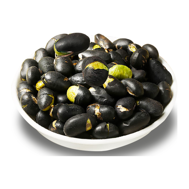 黑豆新货店盐炒无添加剂500g/袋休闲小零食