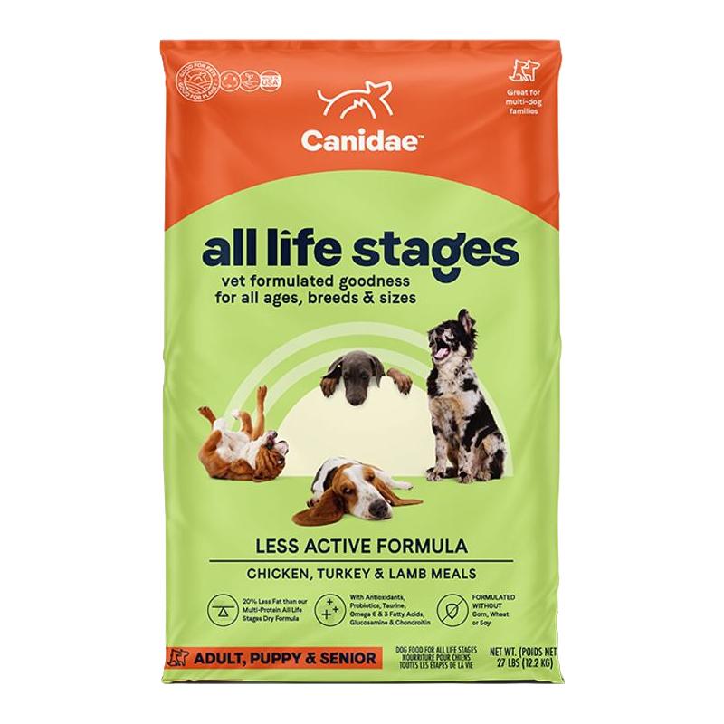 Canidae 卡比 Life Stages全阶系列 鸡肉火鸡羊肉全犬老年犬狗粮