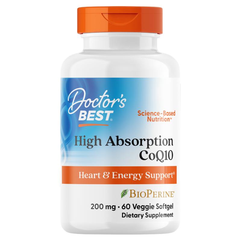 Doctor'sBest多特倍斯金达威辅酶Q10护心 200mg*60粒*2瓶