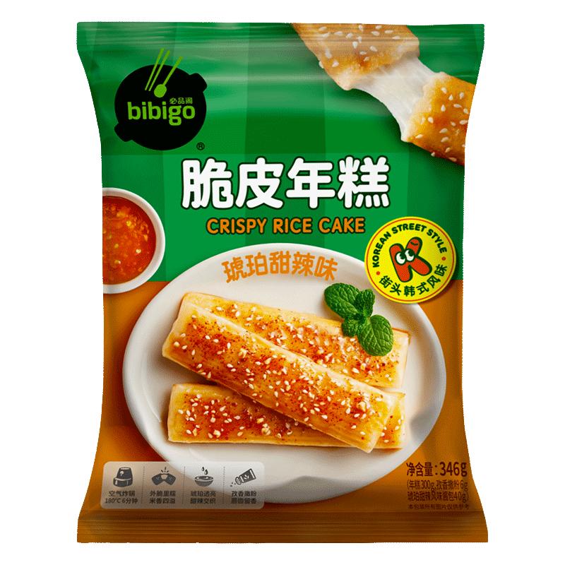 bibigo/必品阁 琥珀甜辣 脆皮年糕 346g