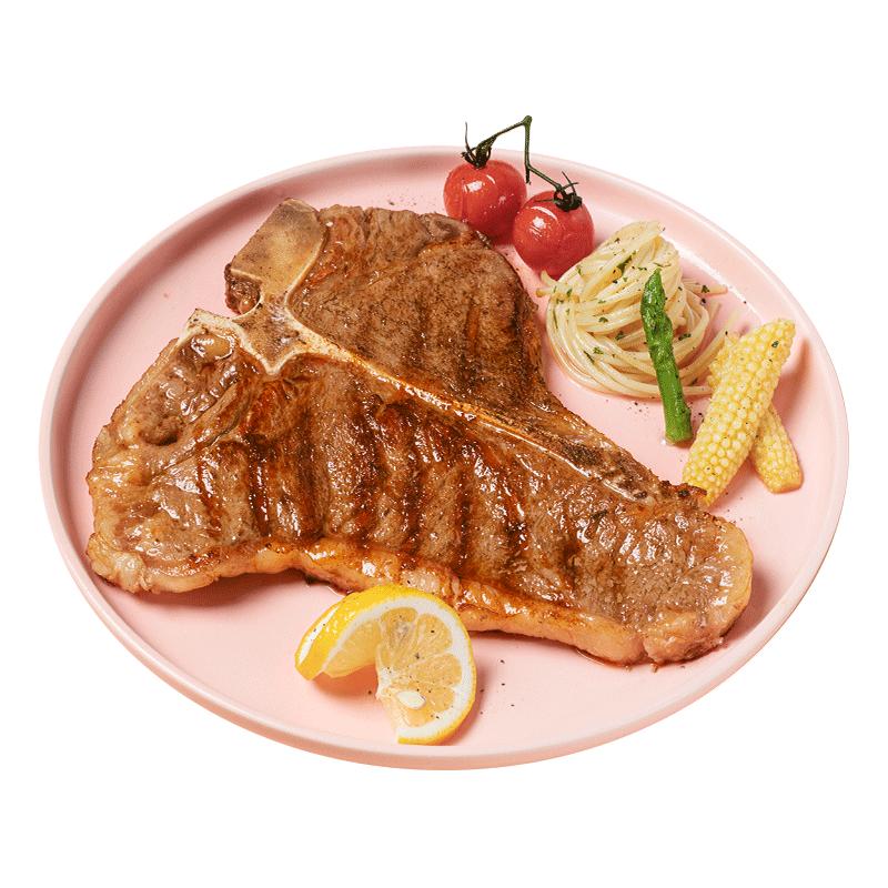 小牛凯西家庭牛排牛肉儿童菲力原肉整切西冷眼肉雪花黑椒牛扒