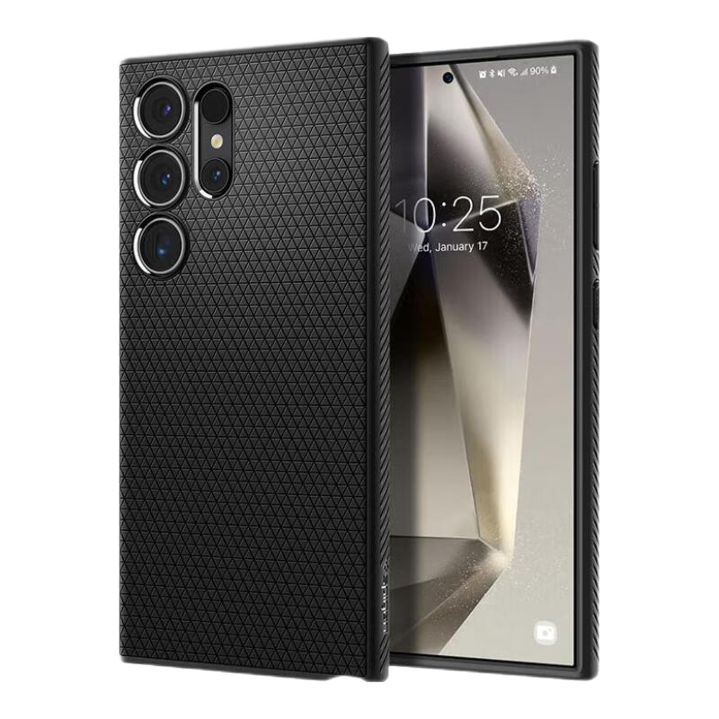  spigen 防摔 三星Galaxy S24 Ultra手机壳  经典黑 TPU