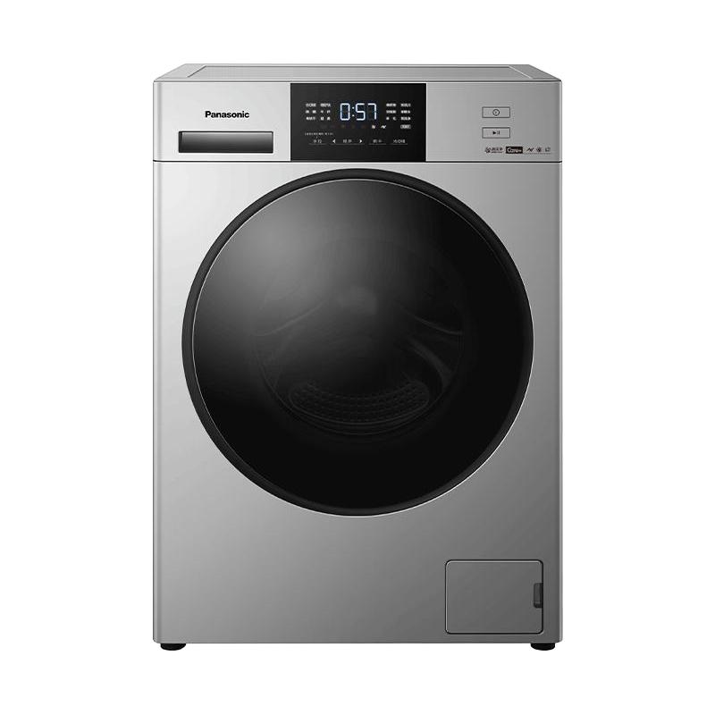 Panasonic 松下 XQG100-NDVAC 冷凝式洗烘一体机 10kg 银色