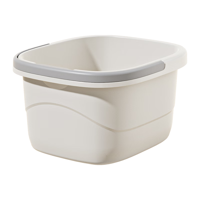 艺姿 可折叠便携式滑轮拖把桶 胶棉平板拖把清洗桶 15L YZ-SN613 可折叠带滑轮15L