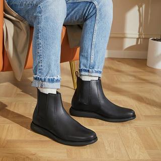 clarks Clarks其乐男士秋冬厚底英伦百搭切尔西靴短靴
