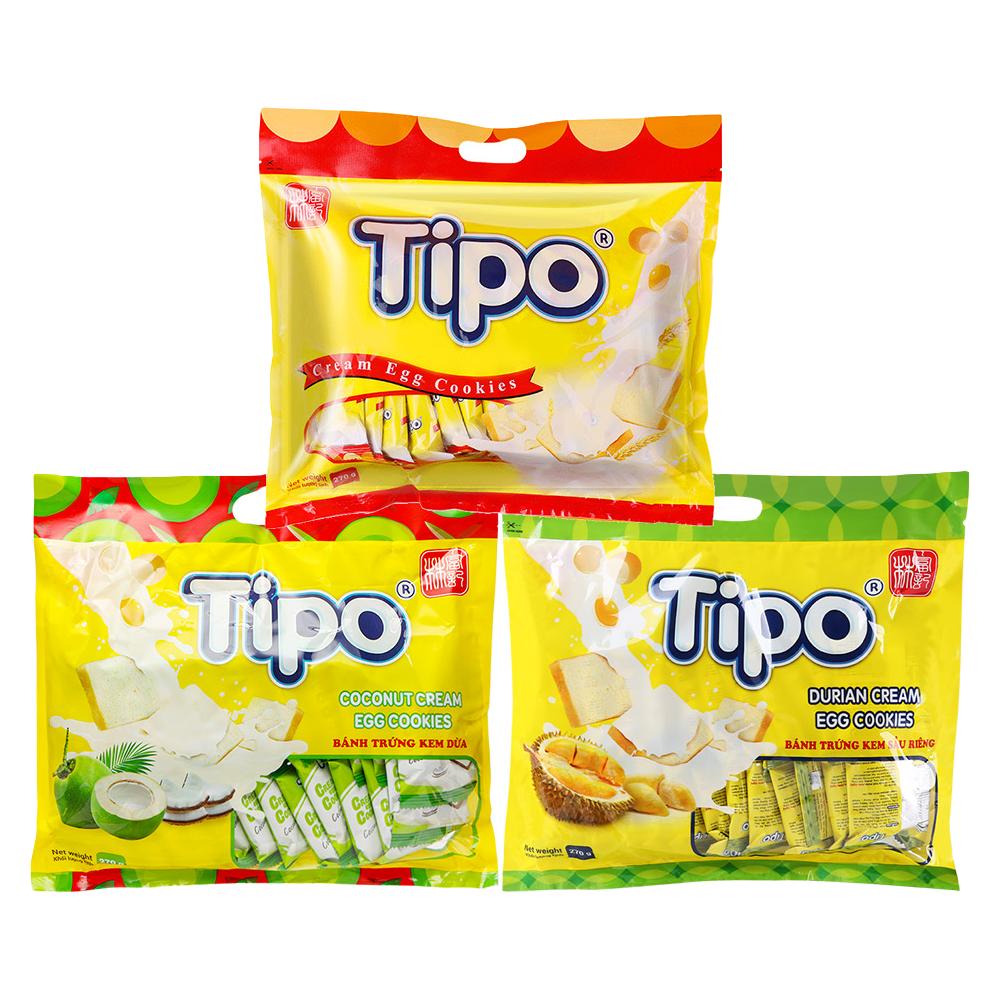 Tipo 友谊 面包干涂层面包片 榴莲味 270g