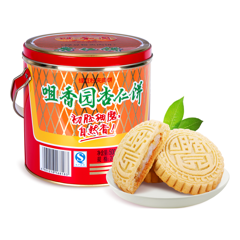 咀香园 杏仁饼 500g