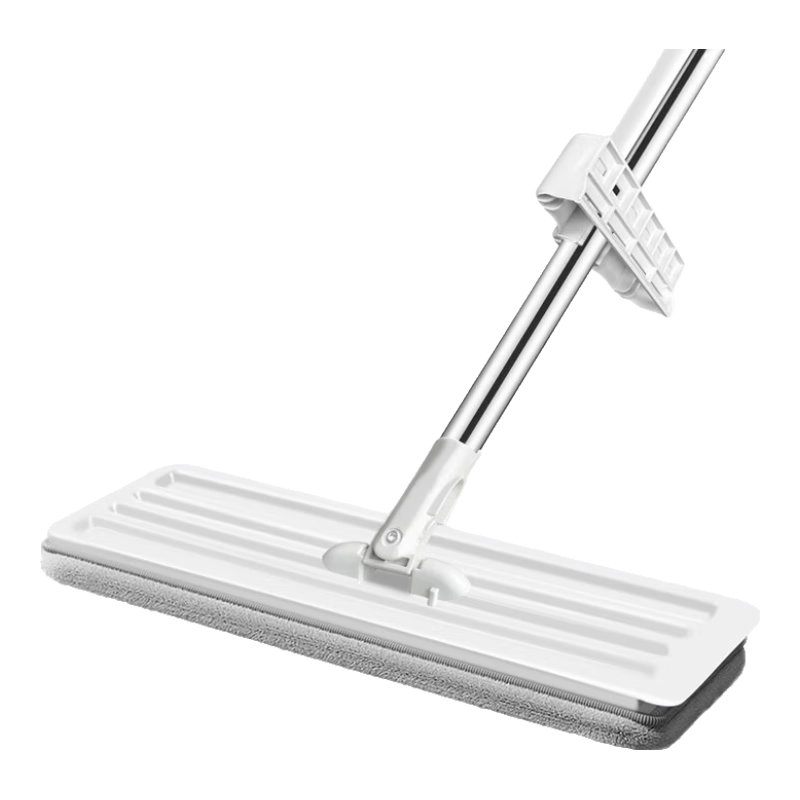 雅高免手洗拖把35CM 拖地一拖地板拖布净墩布 普通款35CM带两块布