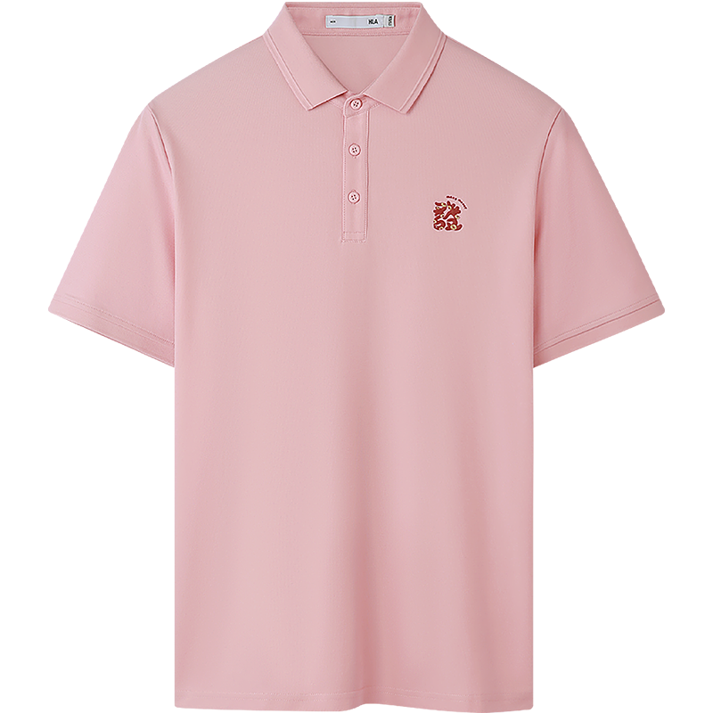 【父亲节/發財】25夏季蛇年凉感纯色透气男士短袖POLO衫