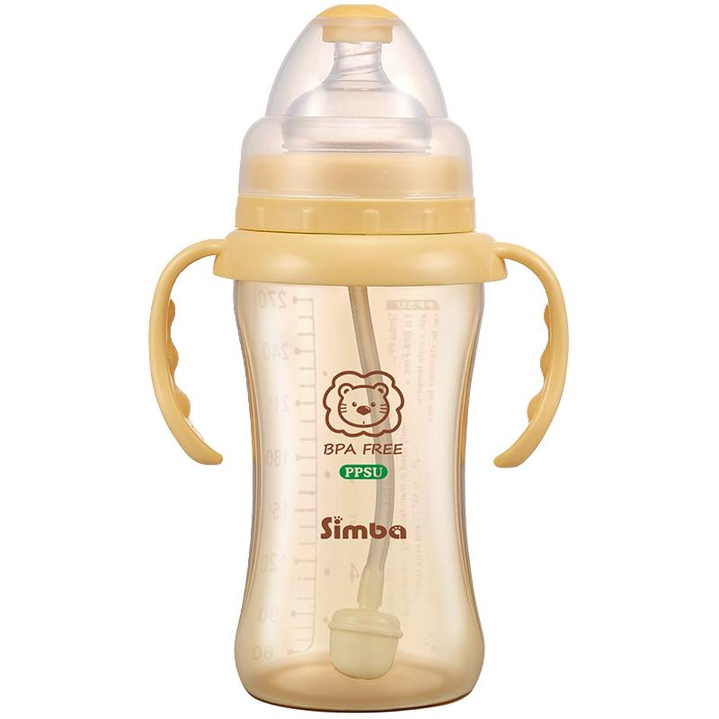 Simba 小狮王辛巴 遇见丘比特 宽口径ppsu奶瓶 270ml