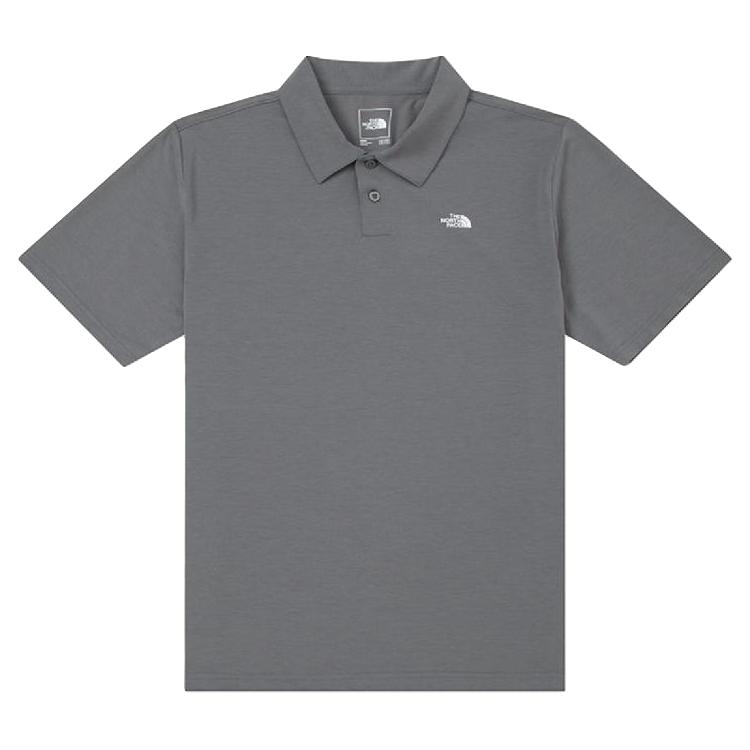 北面【2025春】短袖POLO男户外经典透气T恤8EY5