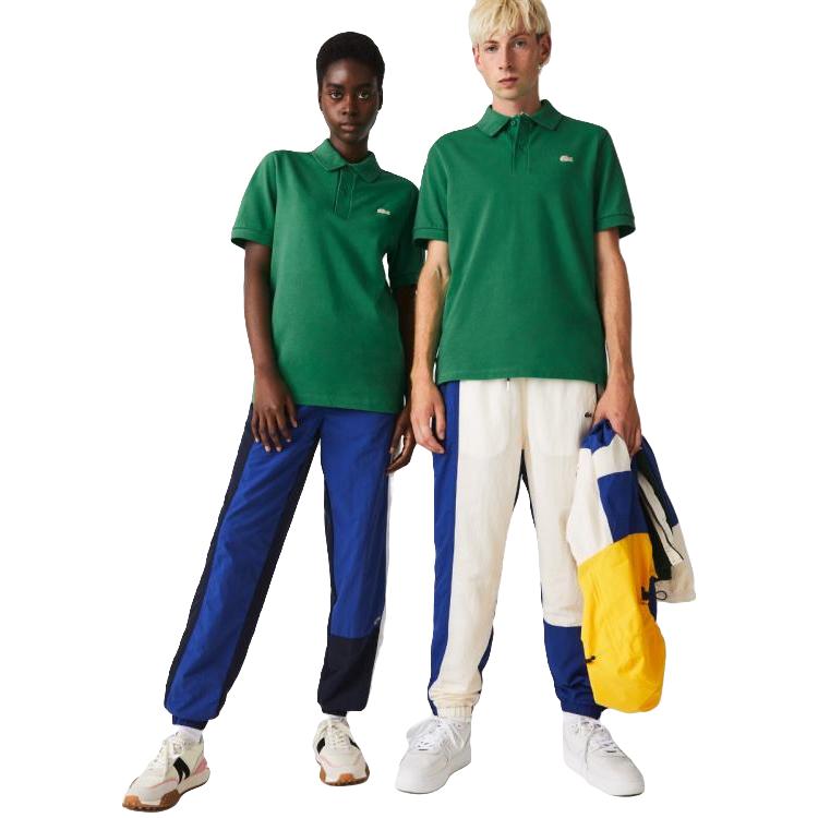 法国拉科斯特 LACOSTE男女同款经典款商务休闲宽松短袖POLO衫休闲风装