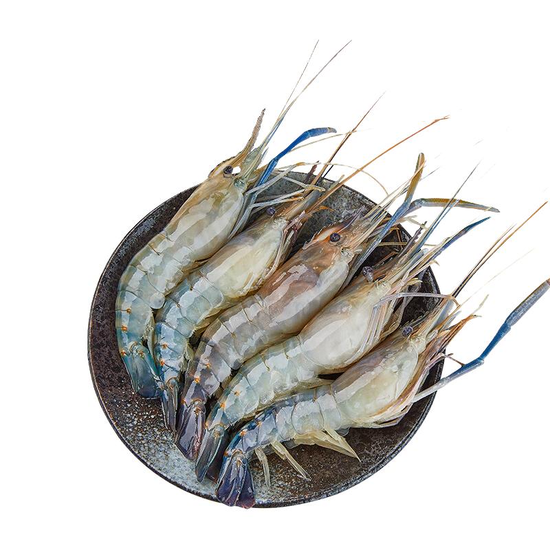 渔游记鲜冻罗氏虾1.5kg 30-45只 大头虾沼虾 虾类淡水虾王10-15头/斤 罗氏虾10-15头 1.5kg