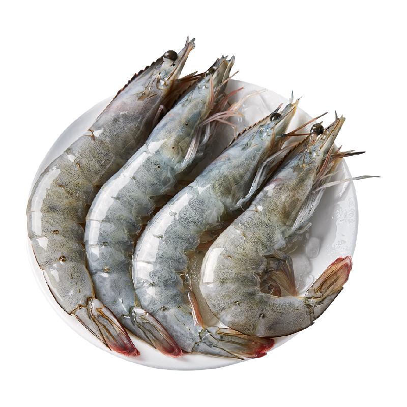 大黄鲜森 湛江大虾冷冻 1.5kg（20/30）水产国产大虾