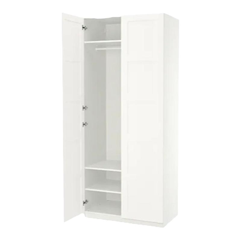 IKEA宜家PAX帕克思卧室衣柜家用现代简约小户型双门衣橱储物柜