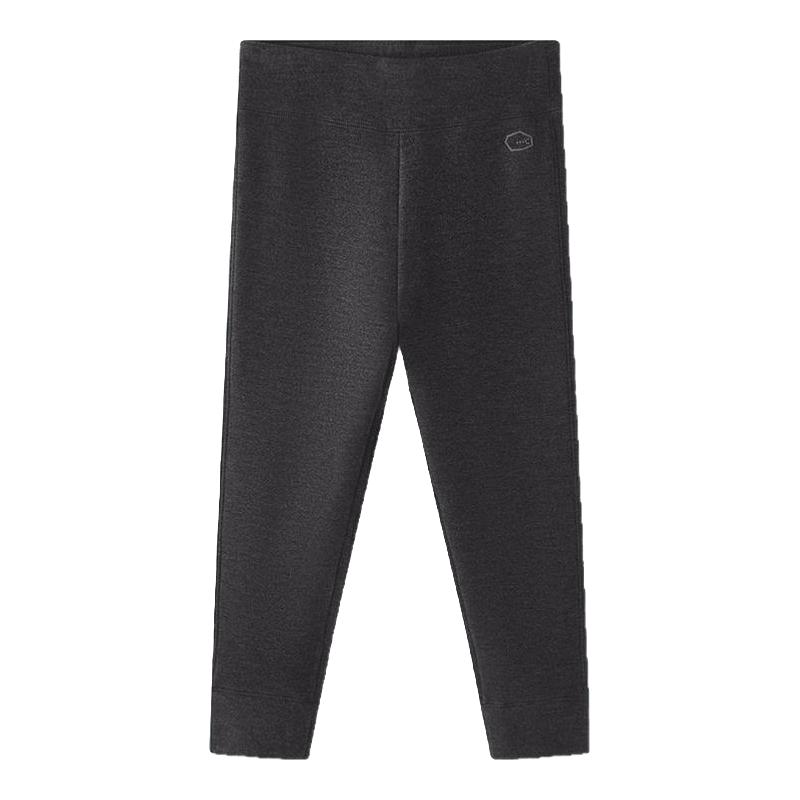 松山儿童小暖羊保暖裤高腰护肚男童女童中大童秋冬羊毛保暖打底裤