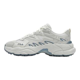 FILA 蕨草老爹鞋 古白色/米绿色-AS 42.5 休闲运动鞋