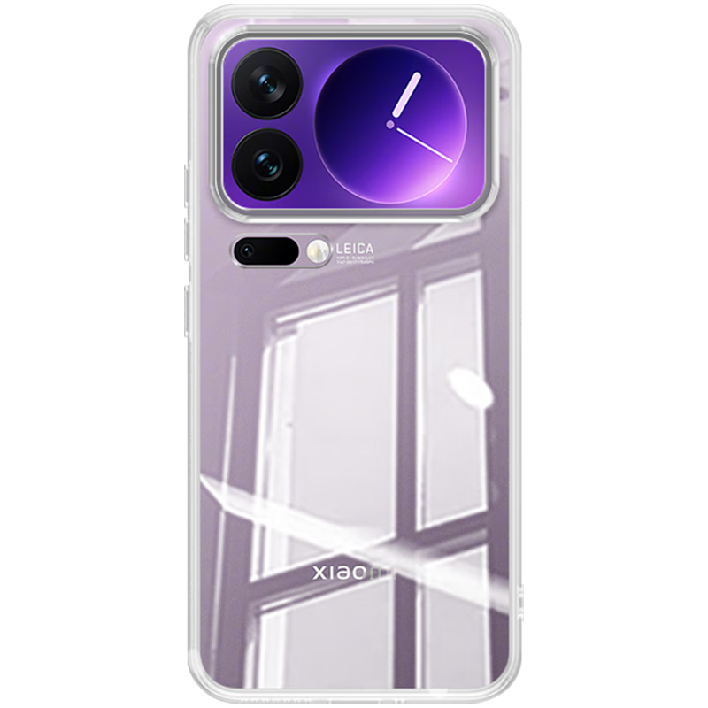 KOOLIFE适用 小米17Pro手机壳保护套 xiaomi小米17pro手机保护套镜头全包简约亲肤透明软壳淡化指纹外背壳