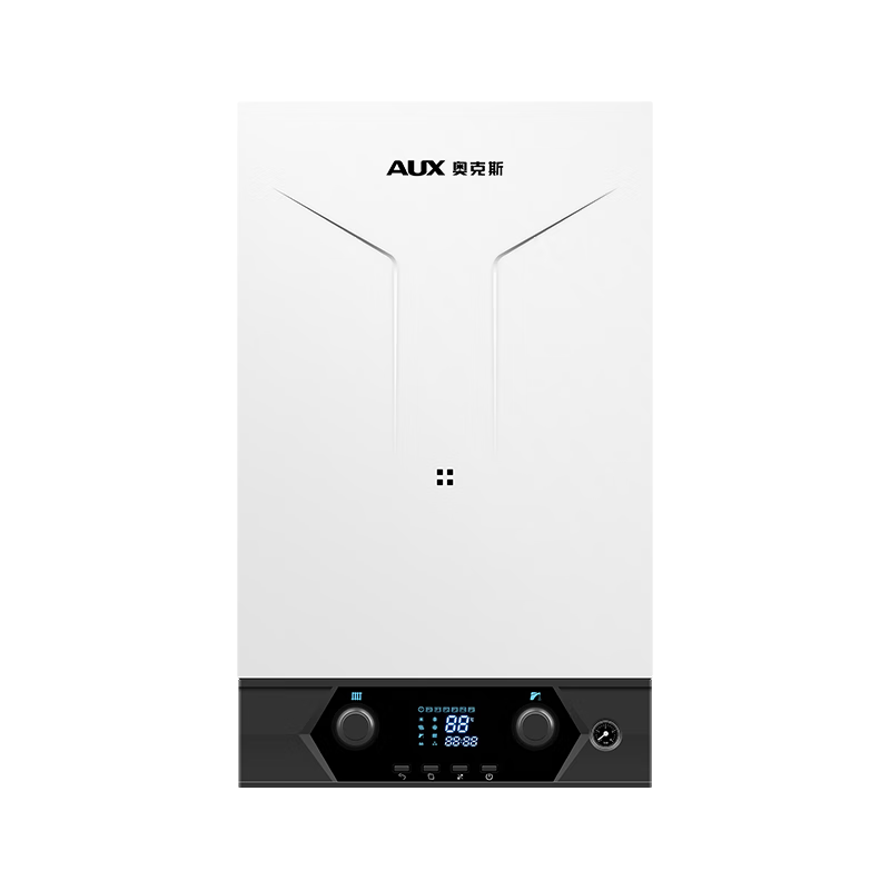 奥克斯（AUX）壁挂炉天然气供暖采暖热水两用燃气锅炉取暖地暖暖气片供暖  大户型L1PB65-MA-BS03