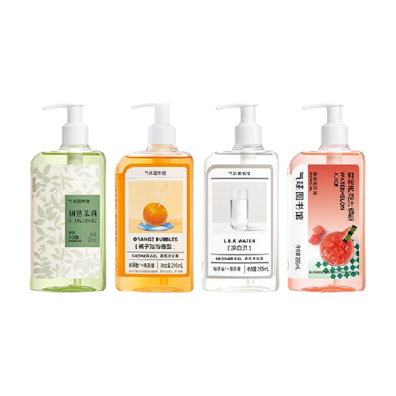 气味图书馆香水沐浴露女持久留香男士清洁沐浴液初熟茉莉295ml