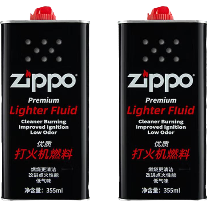 ZIPPO之宝 配件耗材 打火机煤油 大油套装 全年口粮 打火机油 大油*2 710ml