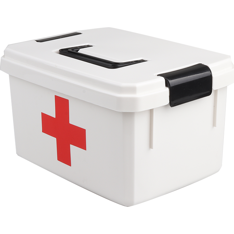 侑家良品 整理箱医药箱家用便携急救箱收纳箱药品收纳盒