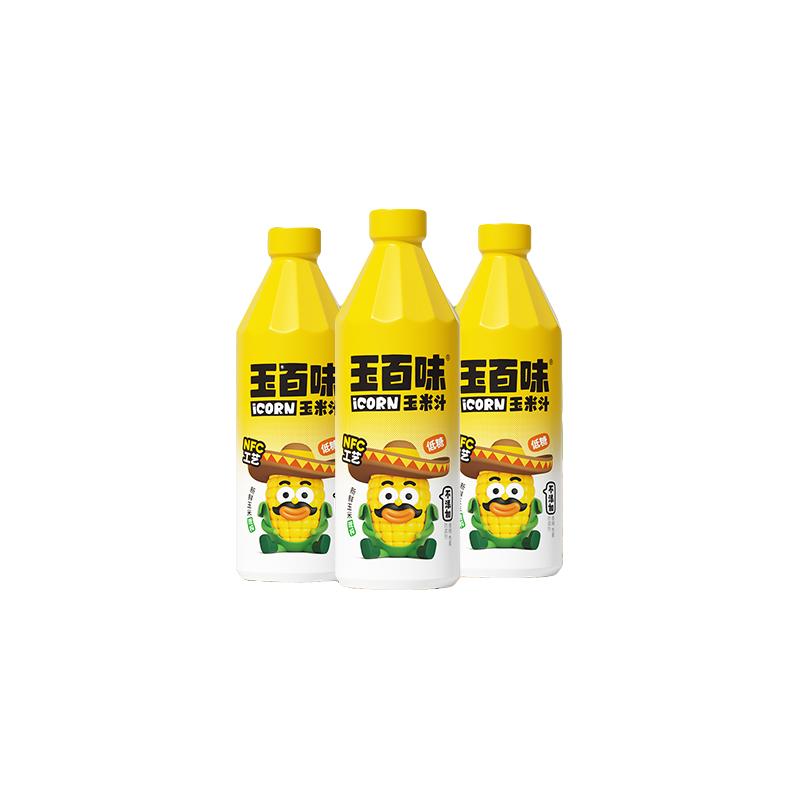  玉百味 低糖 玉米汁  低糖玉米汁 包装 1.00L 1支