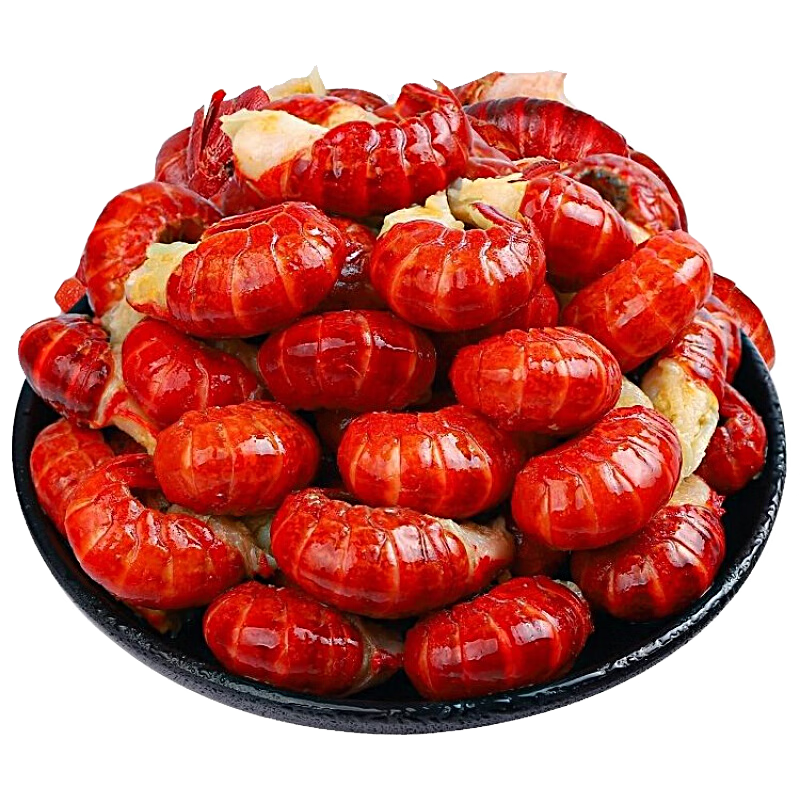 卖鱼郎先生 特级新鲜冷冻龙虾尾1kg 90-110只 麻辣小龙虾尾虾球固形物≥55%