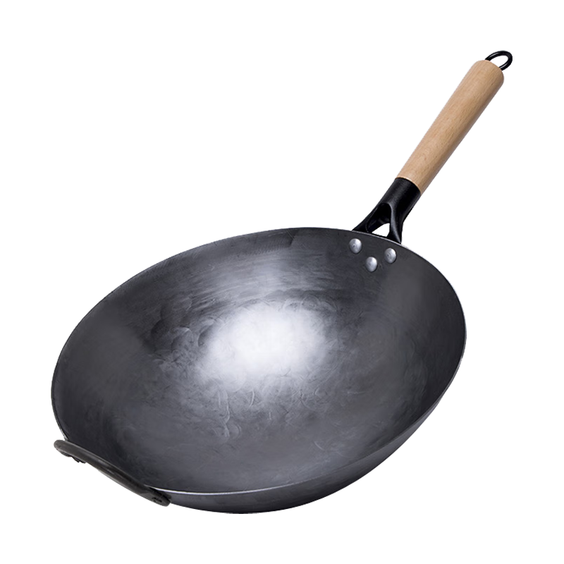 JITIECHUI 冀铁锤 章丘手工铁锅 32cm有耳（次日达）