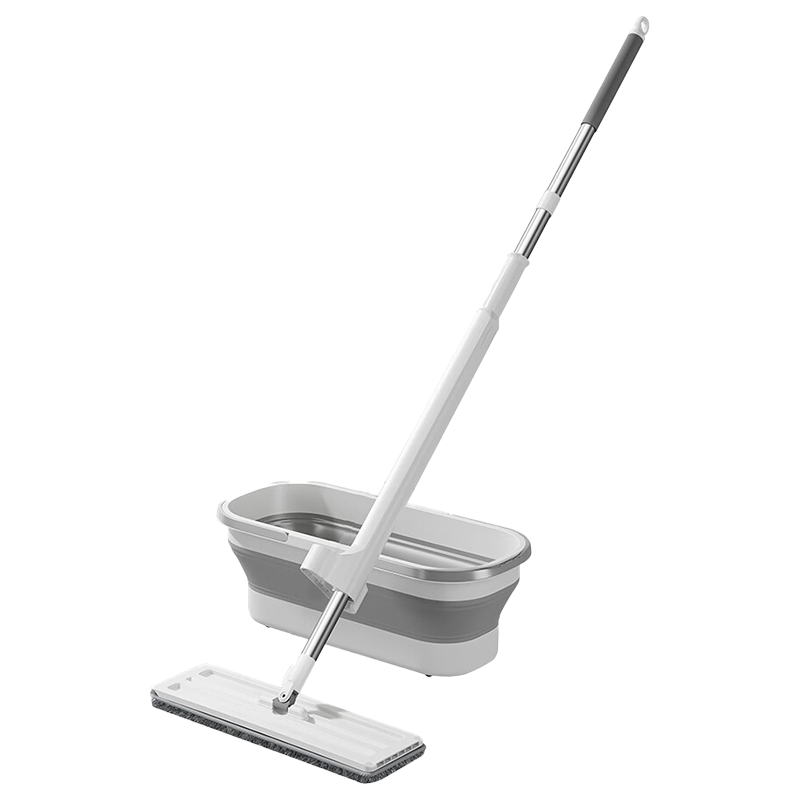 艺姿 拖把家用一拖净  38cm+桶+2块布