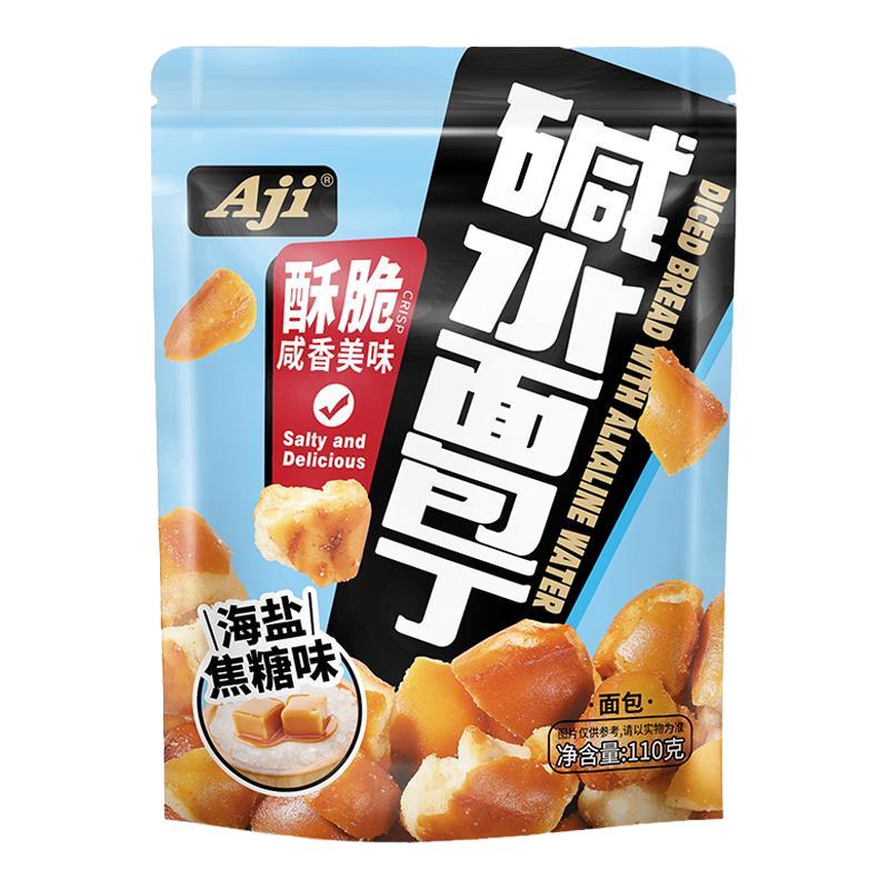  Aji 海盐焦糖烤肉味 碱水面包干