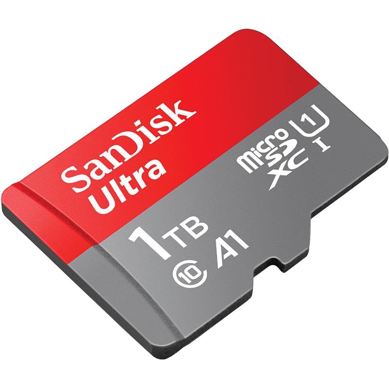 闪迪tf卡1tb内存卡switch存储卡平板储存卡microsd卡1T大容量高速