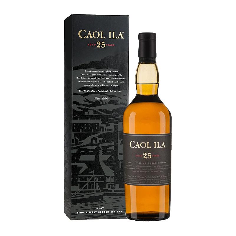 宝树行 卡尔里拉Caol Ila 苏格兰单一麦芽威士忌 原装进口洋酒 卡尔里拉精酿25年700ml