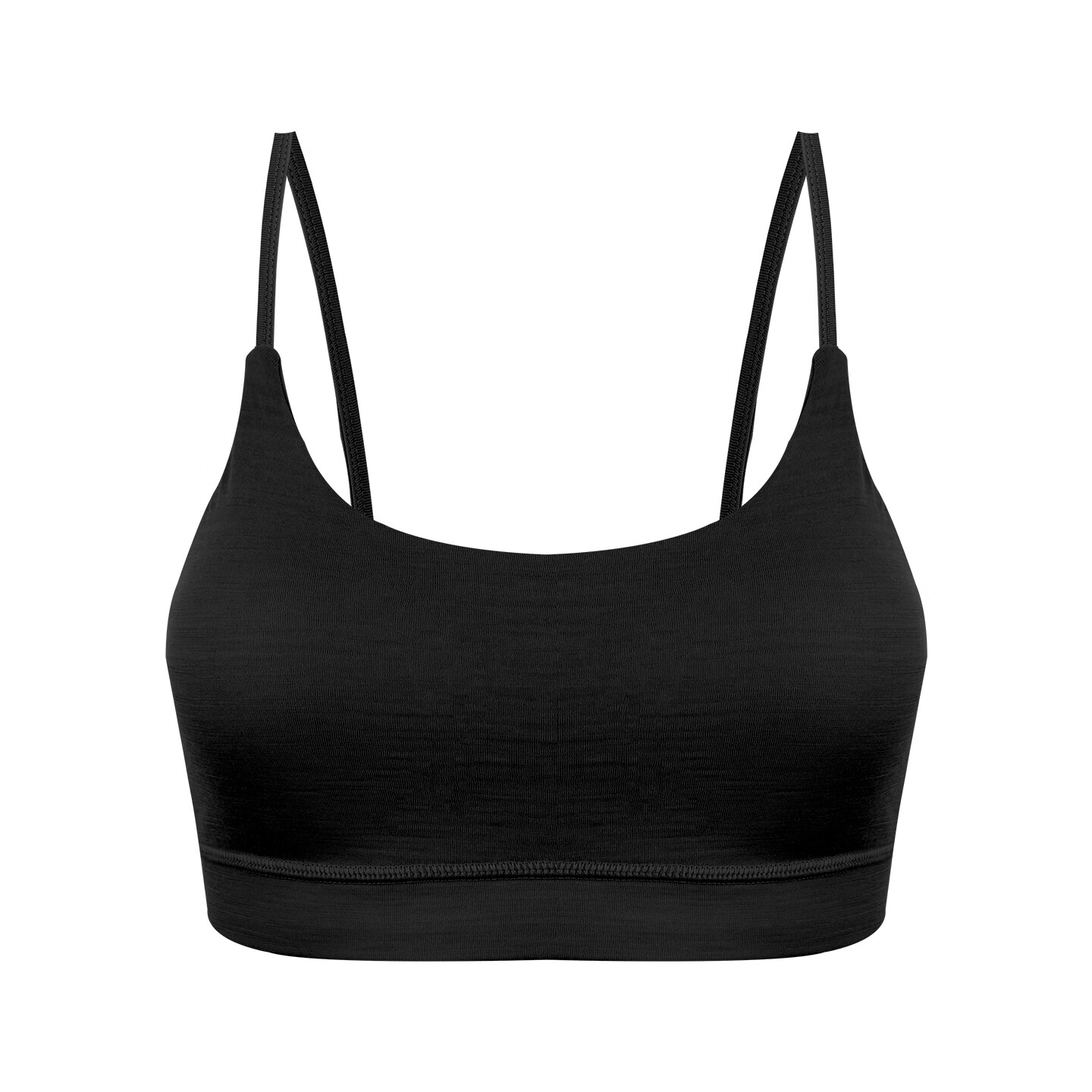 灰壳美利奴羊毛女士运动内衣防震透气文胸