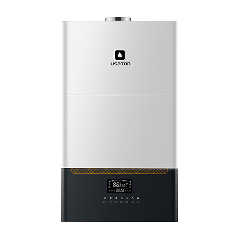 USATON 阿诗丹顿 燃气壁挂炉天然气地暖锅炉采暖燃气热水器供暖洗澡两用大屏显示电脑版精控 L1PB24-R2212