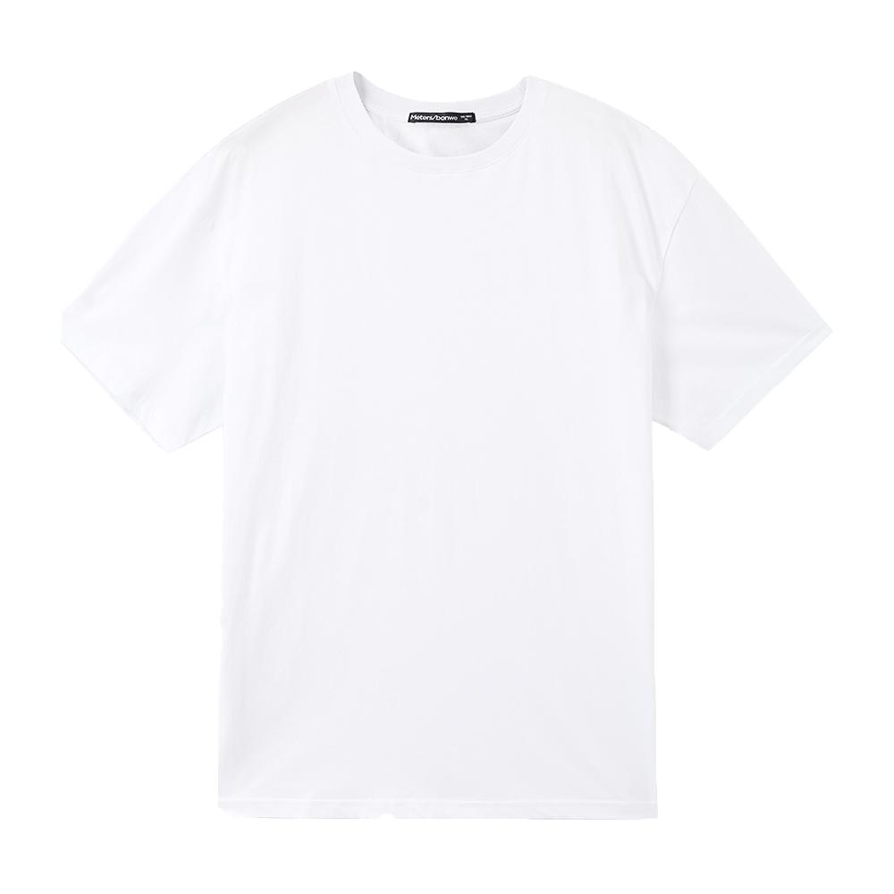 美特斯邦威 男士圆领短袖T恤
