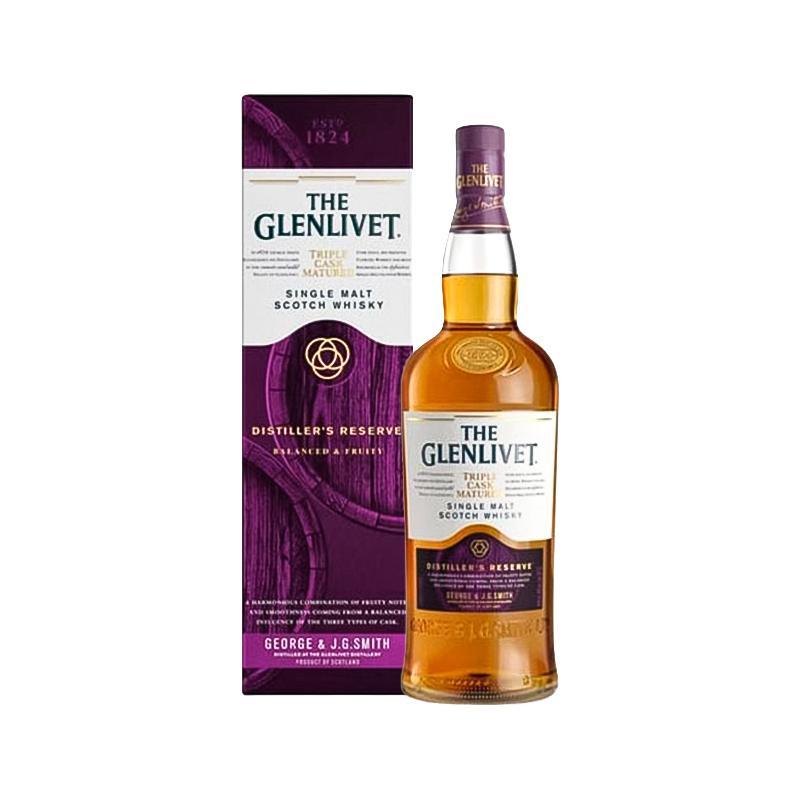 THE GLENLIVET 格兰威特 白橡木桶 单一麦芽 苏格兰威士忌 40%vol 1000ml