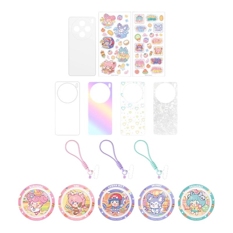 王者荣耀贴纸手机壳vivoX100Pro全包透明iQOONeo8软壳iqoo10/iqoo12Pro防摔保护壳vivoX60/X70/X80