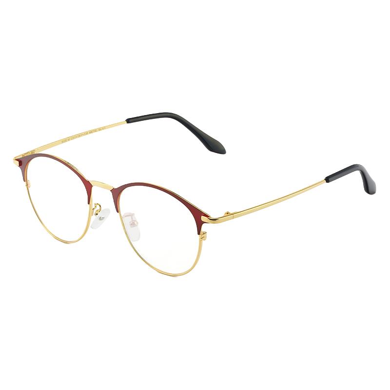 HAN 汉 HN42060 红色TR金属眼镜框+1.60折射率 变色镜片