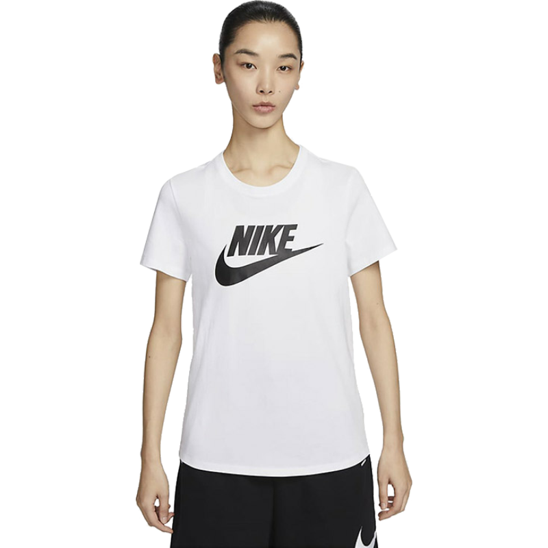 耐克 NIKE2024秋季女装女款印花休闲轻便柔软舒适经典短袖T恤