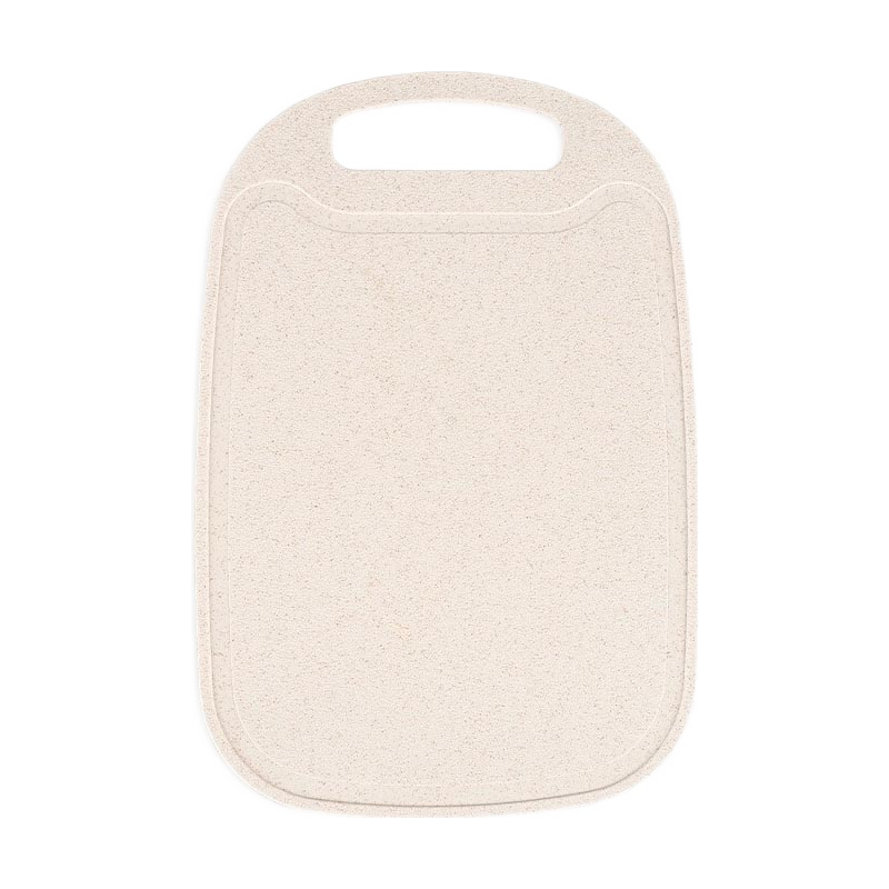 拜格 菜板防霉家用辅食小切水果菜板子双面可用擀面板案板工具 小米色【】