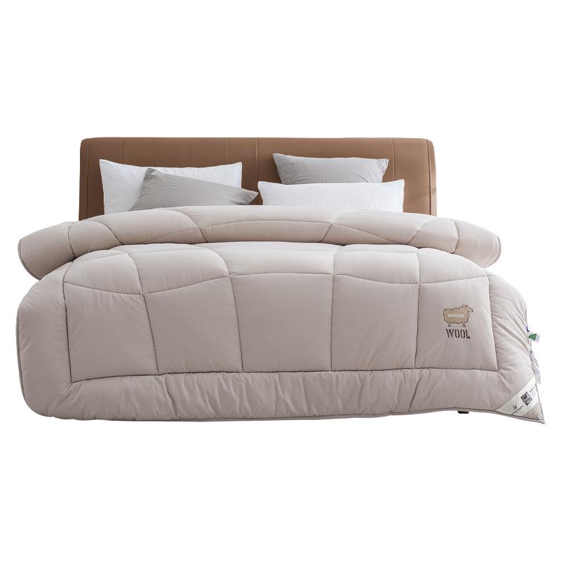远梦澳洲羊毛被子冬被静音亲肤被褥秋冬季单双人加厚保暖羊绒被芯