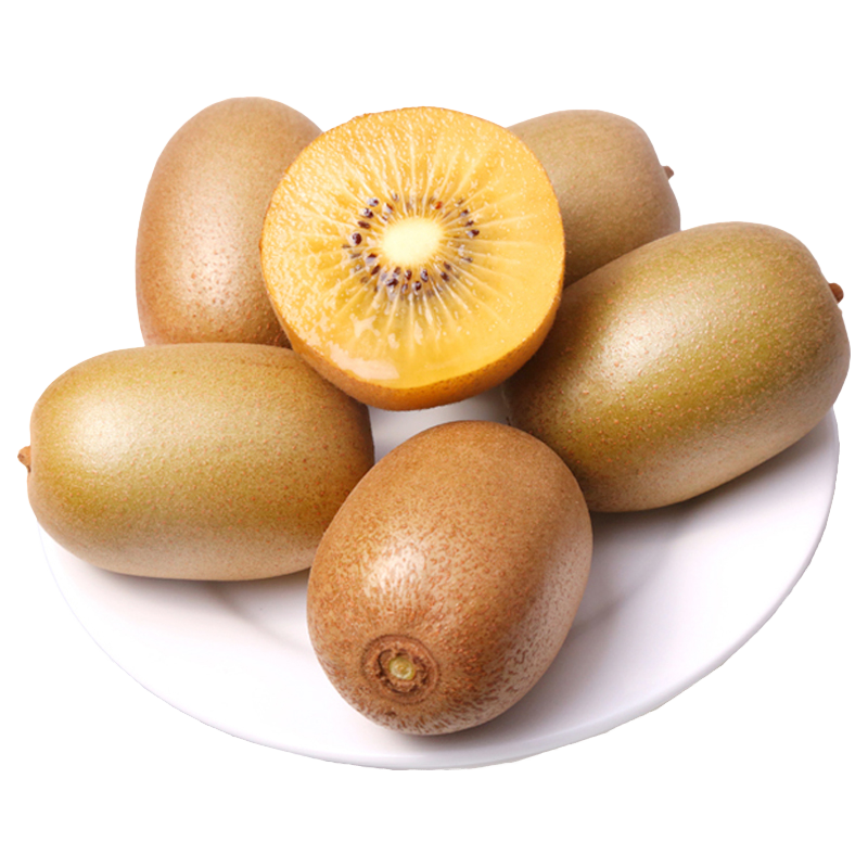 静益乐源 黄心奇异果 6个 单果90-110g