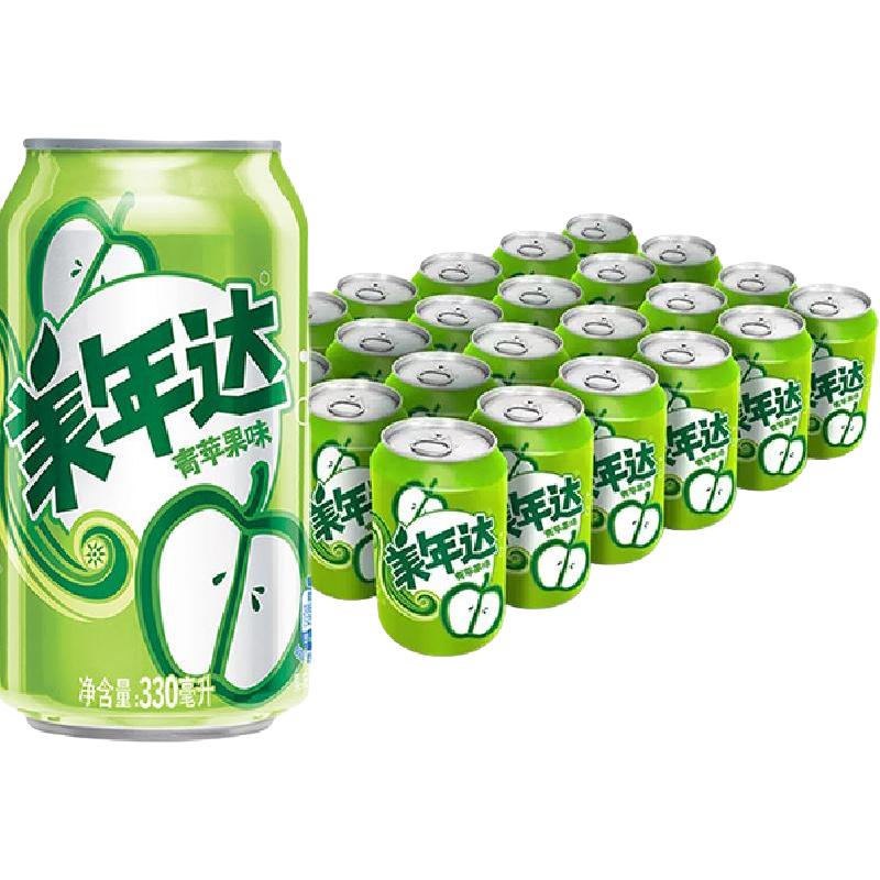 MIRINARA 美年达 汽水 青苹果味