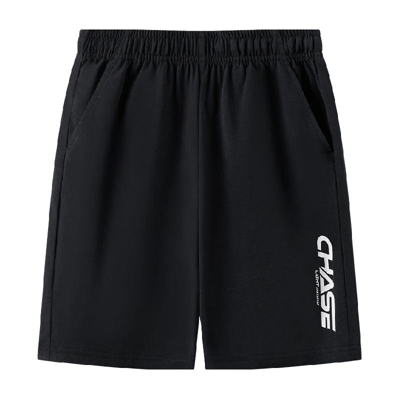 361°童装 儿童短裤24夏季男女童运动弹力透气针织五分裤