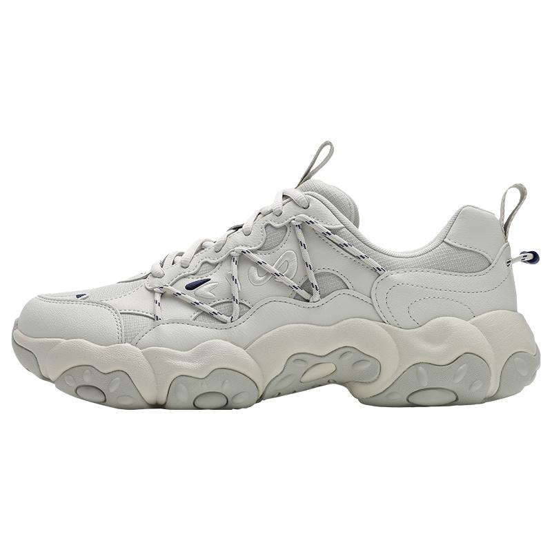 斐乐（FILA）官方猫爪6代男鞋复古运动鞋2025夏季新款黑色鞋子休闲鞋