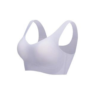 轻隐 无尺码睡眠内衣女薄款居家胸罩聚拢舒适无痕背心文胸