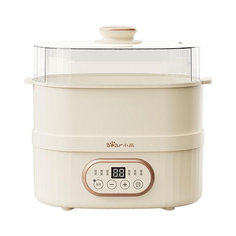 小熊电炖锅陶瓷电炖盅隔水炖煲汤锅bb煲煲粥锅燕窝炖盅官方旗舰店