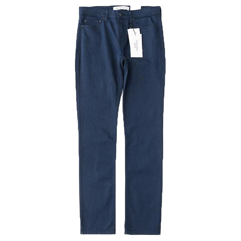 Calvin Klein/凯文克莱CK水洗修身小脚牛仔裤男休闲长裤