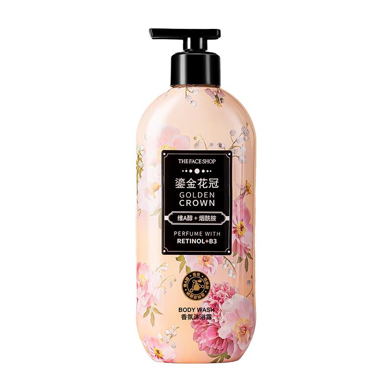 THE FACE SHOP 维A醇香氛沐浴露 鎏金花冠 500ml